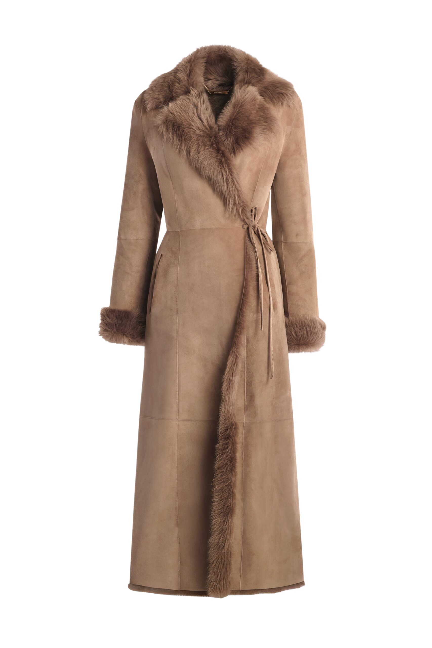 Nour Hammour Joni Off-duty Shearling Essential Coat
