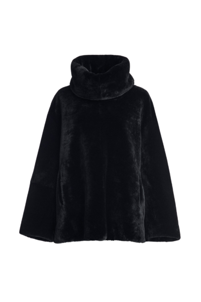 Nour Hammour Knitwear Color | Lodge Decadent Shearling Pull luxury leather Knitwear from Luxury Shoes 