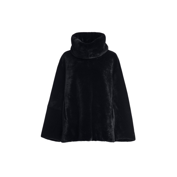 Nour Hammour Knitwear Color | Lodge Decadent Shearling Pull luxury leather Knitwear from Luxury Shoes 