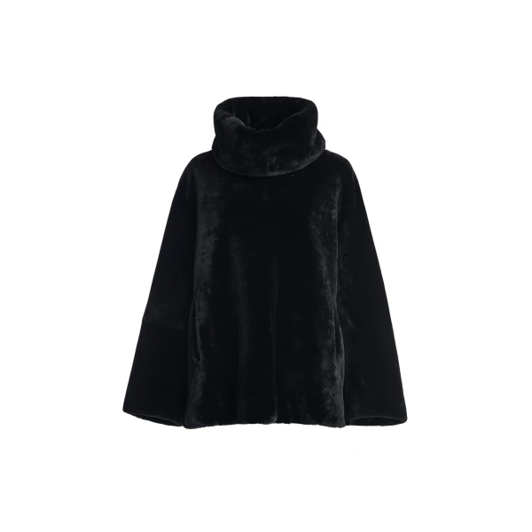 Nour Hammour Knitwear Color | Lodge Decadent Shearling Pull luxury leather Knitwear from Luxury Shoes 