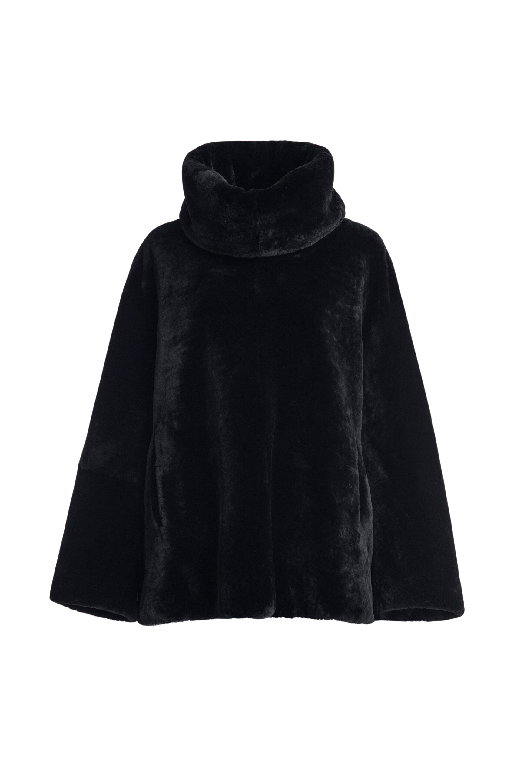 Nour Hammour Lodge Decadent Shearling Pull Knit