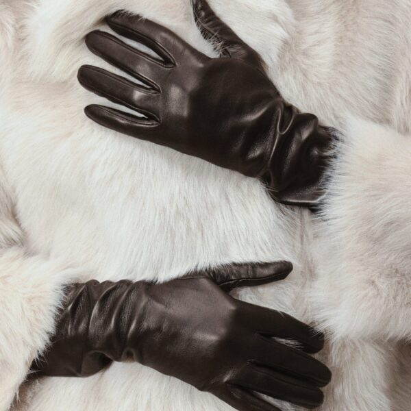 Nour Hammour Long Gloves Butter Soft Leather Gloves, view 2