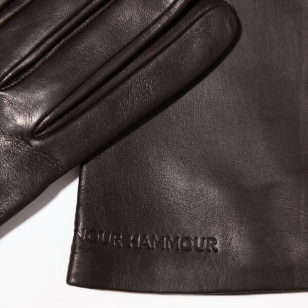 Nour Hammour Long Gloves Butter Soft Leather Gloves, view 3