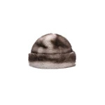 Nour Hammour Hats Color | Louve Toscana Shearling Hat luxury leather Hats from Luxury Shoes 