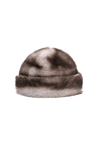 Nour Hammour Hats Color | Louve Toscana Shearling Hat luxury leather Hats from Luxury Shoes 