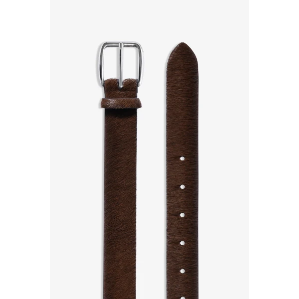 Nour Hammour Belts Color | Ponyhair Belt Refined Pony Belt luxury leather Belts from Luxury Shoes 