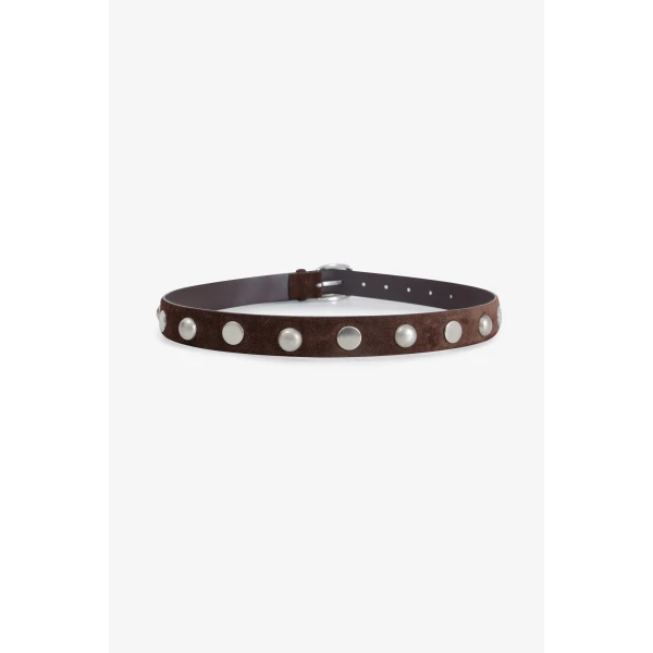 Nour Hammour Belts Color | Studded Belt Embellished Statement Belt luxury leather Belts from Luxury Shoes 