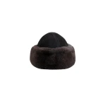 Nour Hammour Hats Color | Toki Toscana Shearling Hat luxury leather Hats from Luxury Shoes 