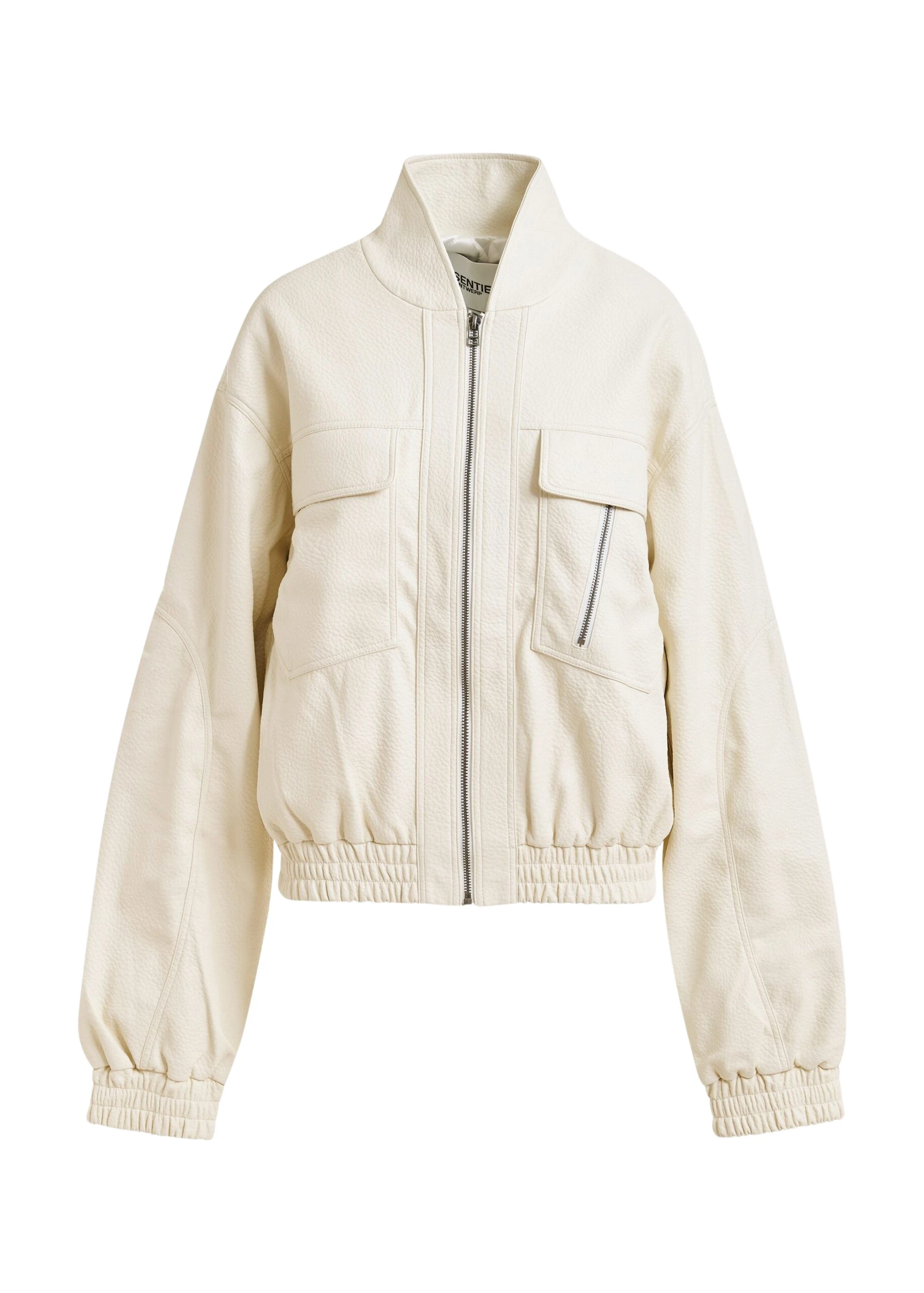 Off-white-oversized-faux-leather-bomber-jacket-Essentiel-Antwerp-Jackets-scaled45522_nobg Essentiel Antwerp Off-white oversized faux-leather bomber jacket - Essentiel Antwerp Jackets - Colorful Belgian Design - Shop at Luxury Shoes