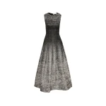 Oscar de la Renta Ombré Lurex Bouclé Jacquard Dress - Oscar de la Renta Dresses - American Couture - Shop at Luxury Shoes 