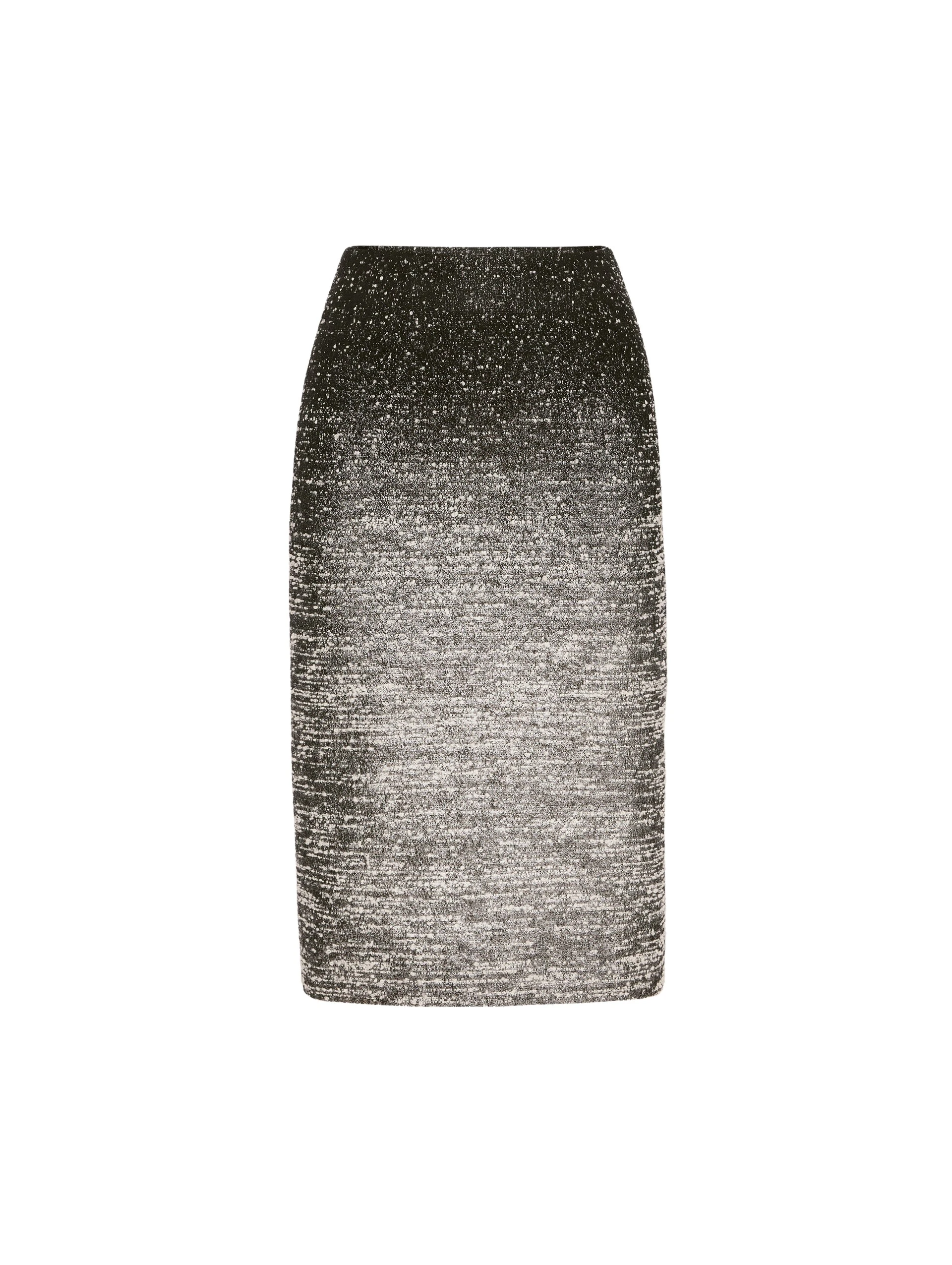 Ombre-Lurex-Boucle-Jacquard-Skirt-Oscar-de-la-Renta-Skirts26562_nobg Oscar de la Renta Ombré Lurex Bouclé Jacquard Skirt - Oscar de la Renta Skirts - American Couture - Shop at Luxury Shoes