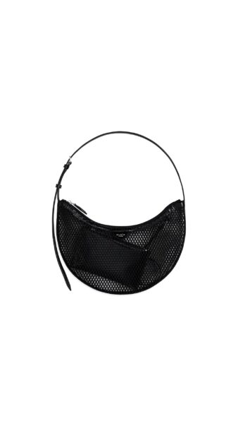 Alaïa One Piece Demi Lune Bag In Fishnet - Alaia Bags - Laser Cut Luxury - Shop at Luxury Shoes 
