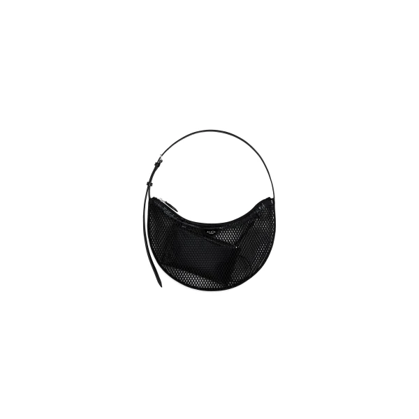 Alaïa One Piece Demi Lune Bag In Fishnet - Alaia Bags - Laser Cut Luxury - Shop at Luxury Shoes 