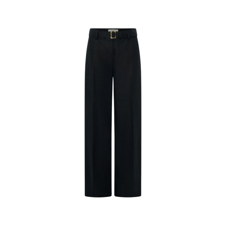 Oroton Belt Detail Pant - Oroton Pants - Australian Heritage Luxury - Shop at Luxury Shoes 
