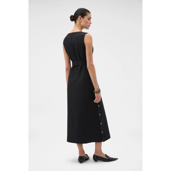 Oroton Button Detail Dress - Oroton Dresses - Australian Heritage Luxury - Shop at Luxury Shoes 