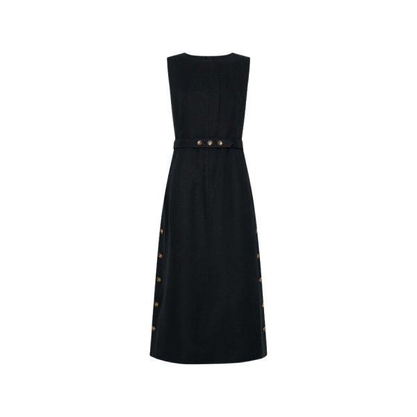 Oroton Button Detail Dress - Oroton Dresses - Australian Heritage Luxury - Shop at Luxury Shoes 