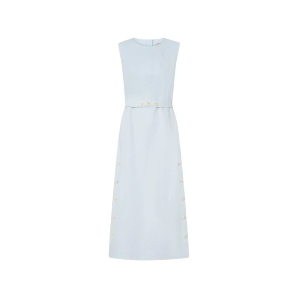 Oroton Button Detail Dress - Oroton Dresses - Australian Heritage Luxury - Shop at Luxury Shoes 