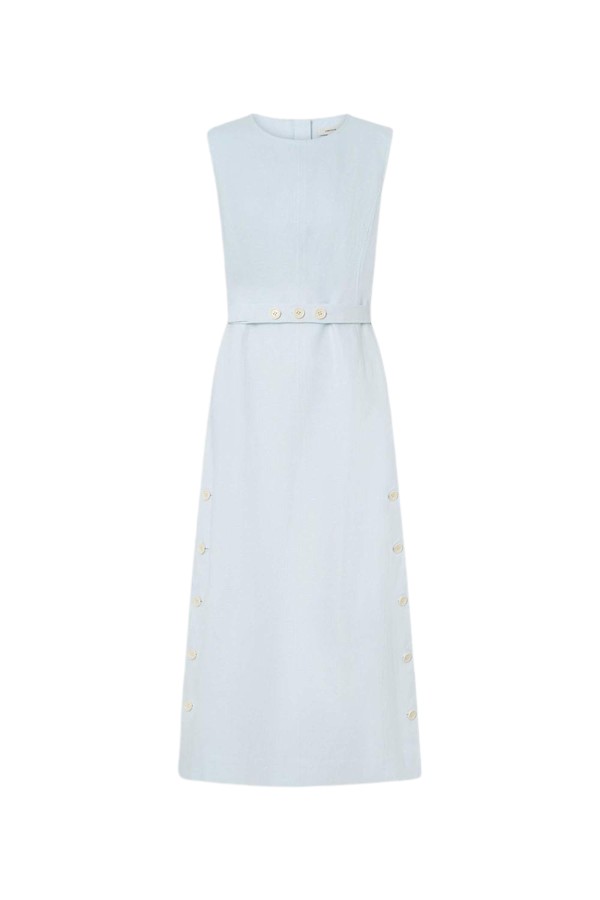 Oroton Button Detail Dress - Oroton Dresses - Australian Heritage Luxury - Shop at Luxury Shoes 