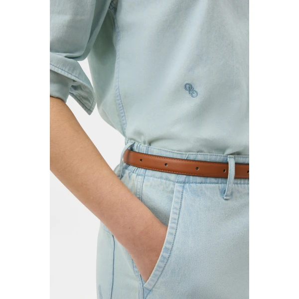 Oroton Chambray Shirt - Oroton Tops - Australian Heritage Luxury - Shop at Luxury Shoes 