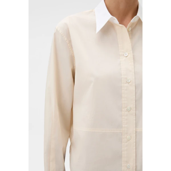 Oroton Crisp Poplin Shirt - Oroton Tops - Australian Heritage Luxury - Shop at Luxury Shoes 