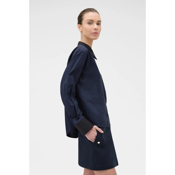 Oroton Crisp Poplin Shirt - Oroton Tops - Australian Heritage Luxury - Shop at Luxury Shoes 