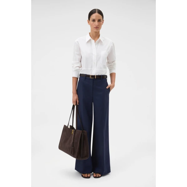 Oroton Crisp Poplin Shirt - Oroton Tops - Australian Heritage Luxury - Shop at Luxury Shoes 