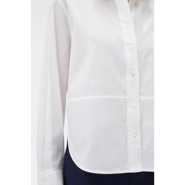 Oroton Crisp Poplin Shirt - Oroton Tops - Australian Heritage Luxury - Shop at Luxury Shoes 