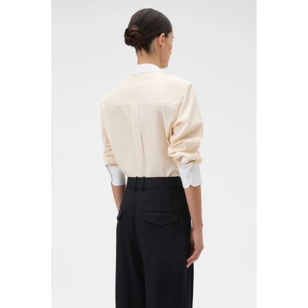 Oroton Crisp Poplin Shirt - Oroton Tops - Australian Heritage Luxury - Shop at Luxury Shoes 