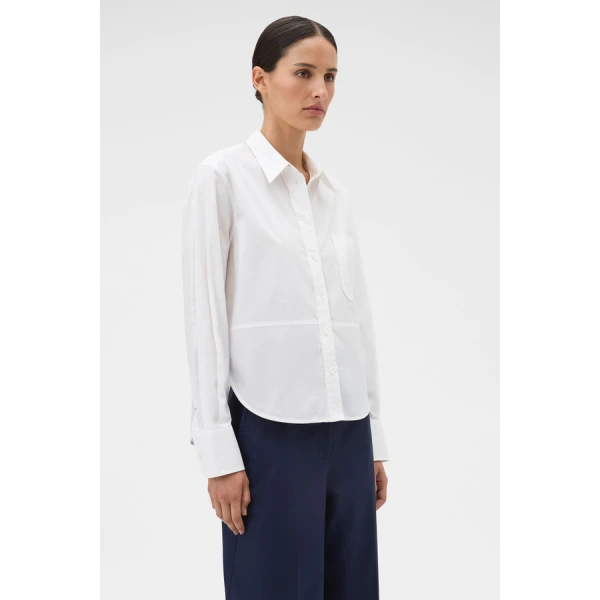 Oroton Crisp Poplin Shirt - Oroton Tops - Australian Heritage Luxury - Shop at Luxury Shoes 