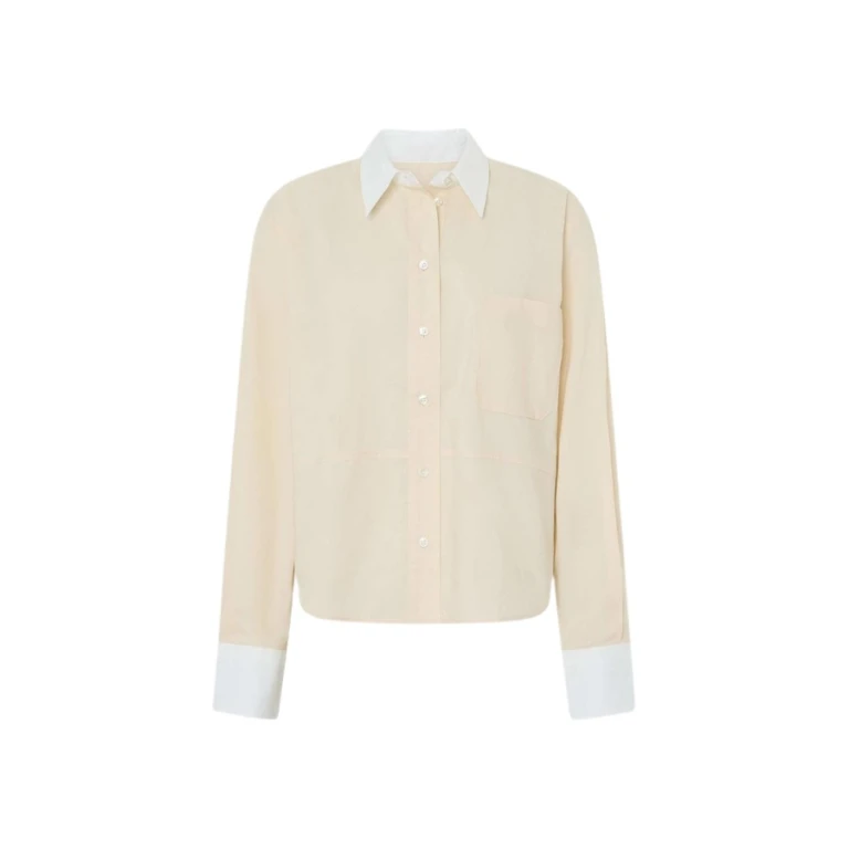 Oroton Crisp Poplin Shirt - Oroton Tops - Australian Heritage Luxury - Shop at Luxury Shoes 