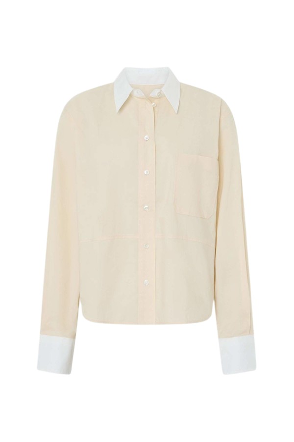 Oroton Crisp Poplin Shirt - Oroton Tops - Australian Heritage Luxury - Shop at Luxury Shoes 