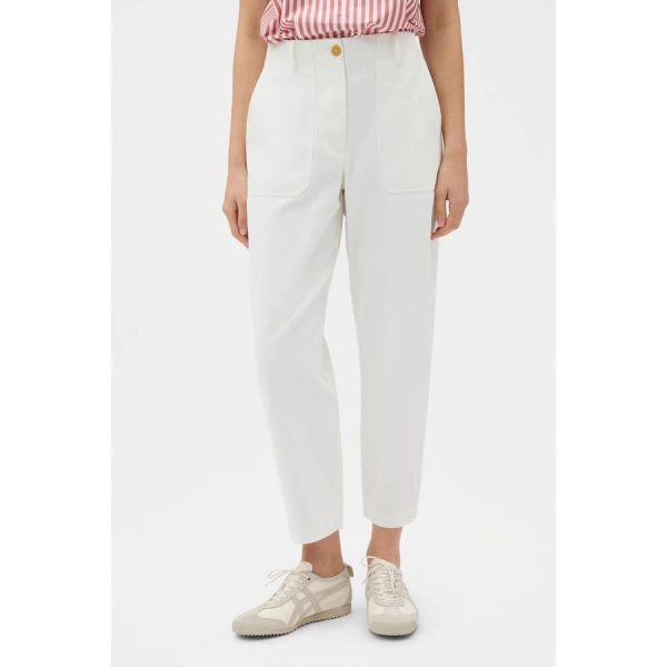 Oroton Curved Leg Pant - Oroton Pants - Australian Heritage Luxury - Shop at Luxury Shoes 