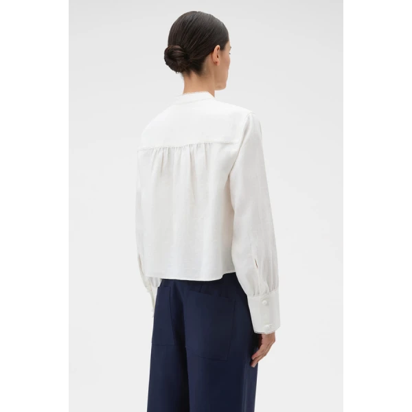 Oroton Doilie Detail Top - Oroton Tops - Australian Heritage Luxury - Shop at Luxury Shoes 