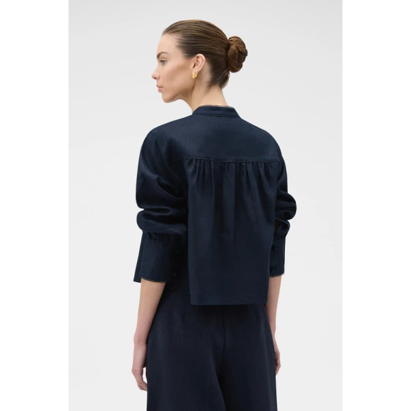Oroton Doilie Detail Top - Oroton Tops - Australian Heritage Luxury - Shop at Luxury Shoes 