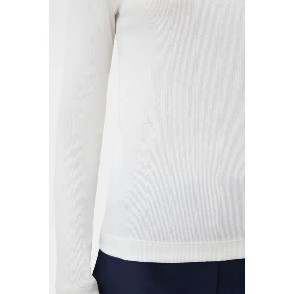 Oroton Eve Fine Rib Tee - Oroton Tops - Australian Heritage Luxury - Shop at Luxury Shoes 