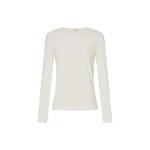 Oroton Eve Fine Rib Tee - Oroton Tops - Australian Heritage Luxury - Shop at Luxury Shoes 