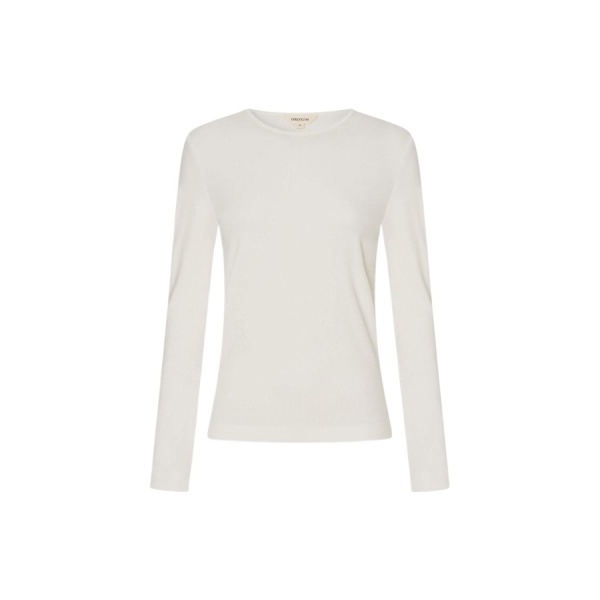 Oroton Eve Fine Rib Tee - Oroton Tops - Australian Heritage Luxury - Shop at Luxury Shoes 