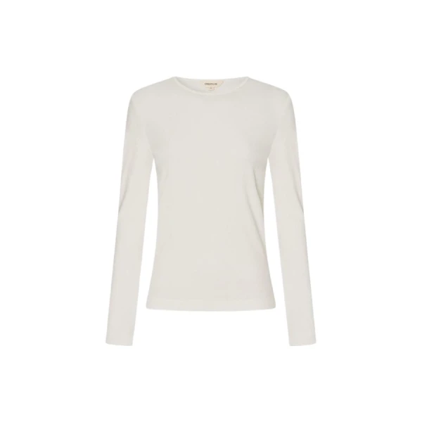 Oroton Eve Fine Rib Tee - Oroton Tops - Australian Heritage Luxury - Shop at Luxury Shoes 