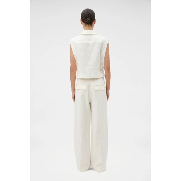 Oroton Flat Front Pant - Oroton Pants - Australian Heritage Luxury - Shop at Luxury Shoes 