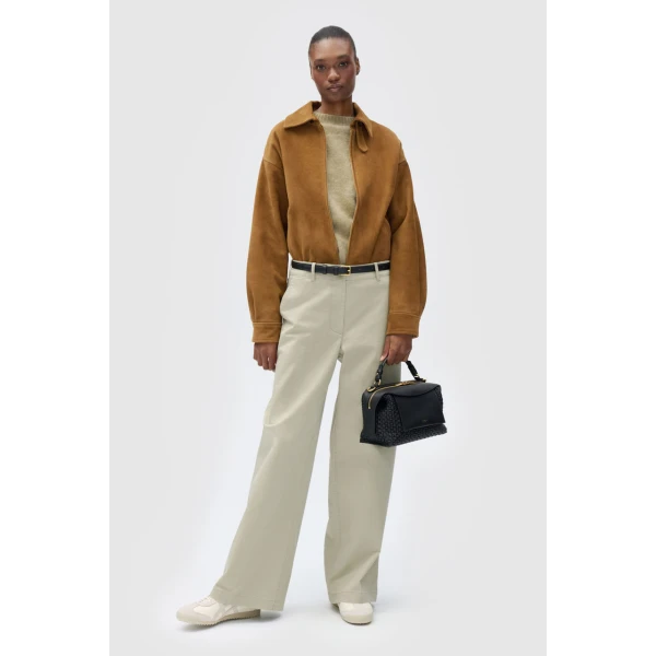 Oroton Folk Straight Leg Pant - Oroton Pants - Australian Heritage Luxury - Shop at Luxury Shoes 