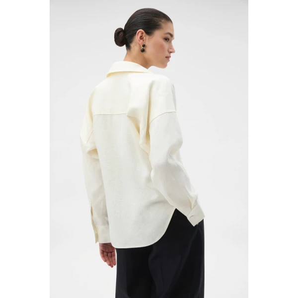 Oroton Half Placket Tunic - Oroton Tops - Australian Heritage Luxury - Shop at Luxury Shoes 