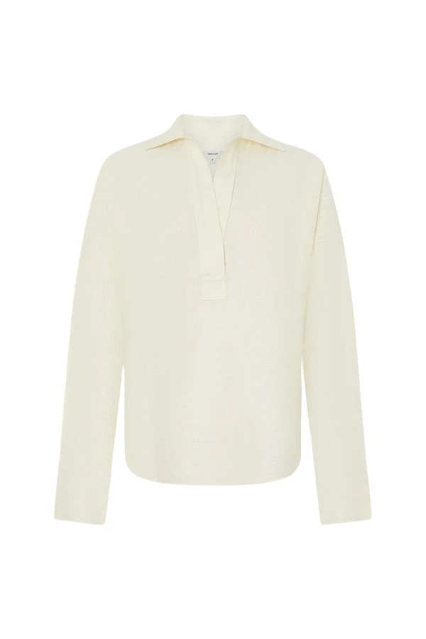 Oroton-Half-Placket-Tunic78349_nobg Oroton Half Placket Tunic - Oroton Tops - Australian Heritage Luxury - Shop at Luxury Shoes