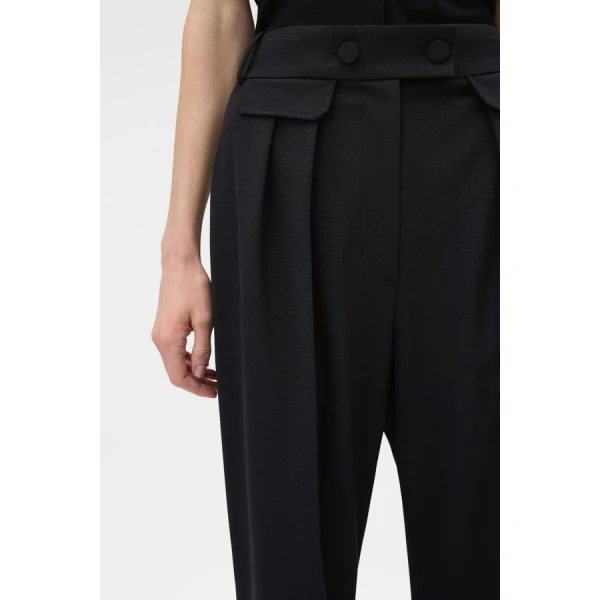 Oroton High Waist Pleat Pant - Oroton Pants - Australian Heritage Luxury - Shop at Luxury Shoes 