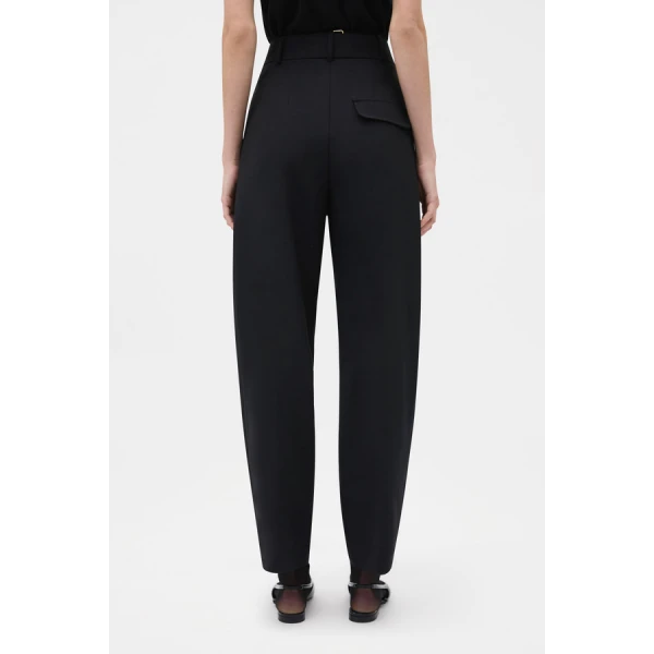 Oroton High Waist Pleat Pant - Oroton Pants - Australian Heritage Luxury - Shop at Luxury Shoes 