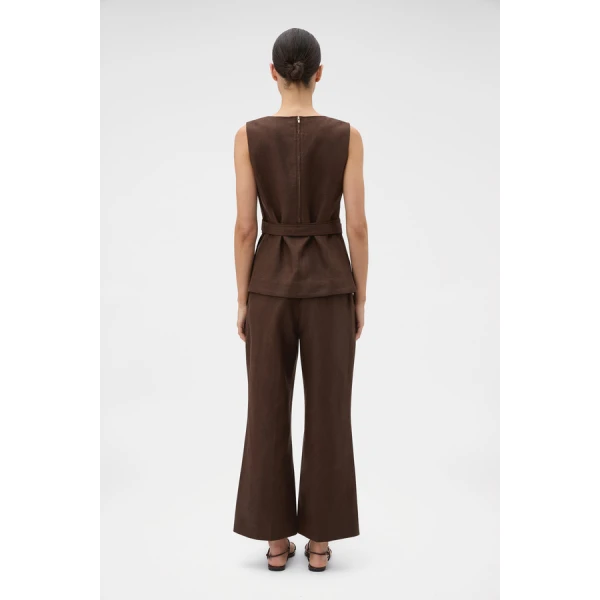 Oroton Kick Flare Cropped Pant - Oroton Pants - Australian Heritage Luxury - Shop at Luxury Shoes 