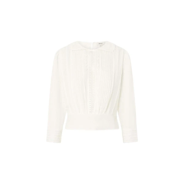 Oroton Lace Detail Blouse - Oroton Tops - Australian Heritage Luxury - Shop at Luxury Shoes 
