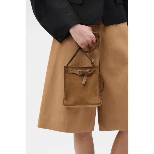 Margot Tiny Bucket Bag Suede - Image 3