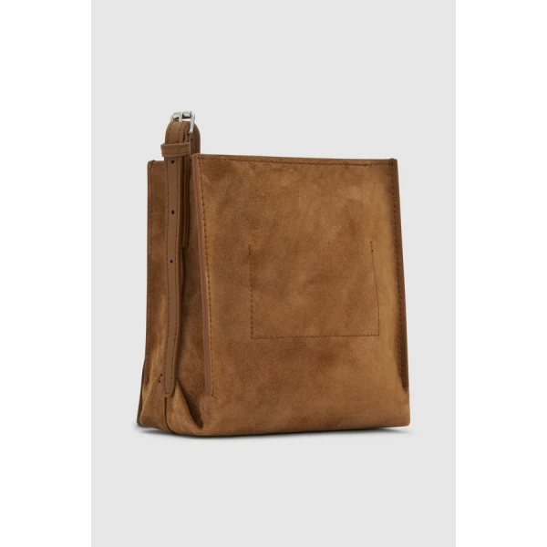 Margot Tiny Bucket Bag Suede - Image 5