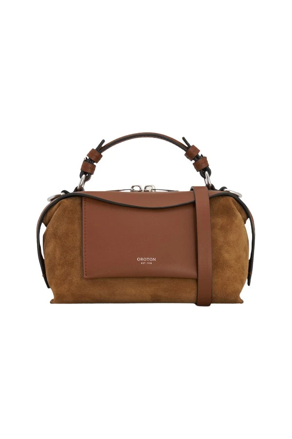 Oroton-Mica-Bowler-Suede-2025-Coveti27156_nobg Mica Bowler Suede - Image 1