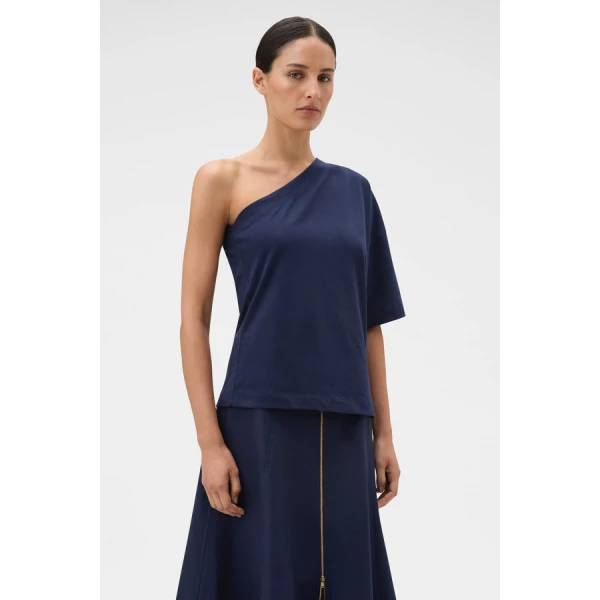 Oroton One Shoulder Top - Oroton Tops - Australian Heritage Luxury - Shop at Luxury Shoes 